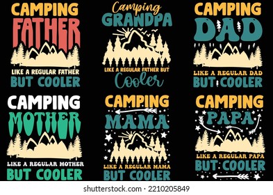 Camping t shirt design vector. camping vector graphics. Mountain t shirt design