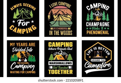 Camping t shirt design vector. camping vector graphics. Mountain t shirt design