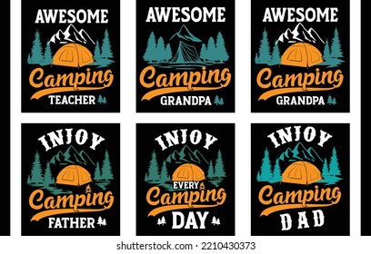 Camping t shirt design vector. camping vector. Mountain t shirt design vector