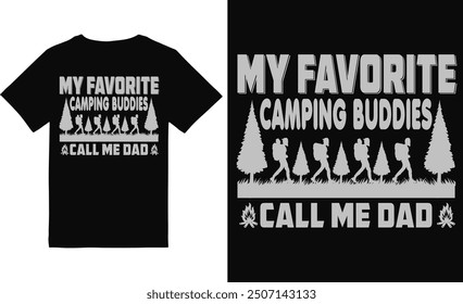 Camping t shirt design vector file.Mountain camping t shirt.