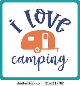 camping t shirt and svg design