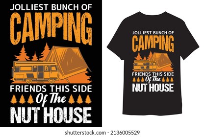 CAMPING T - Shirt Vector Design