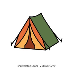 Camping tent concept for outdoor shelter