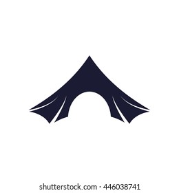 camping tent icon