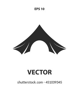 camping tent icon