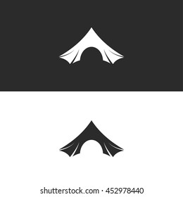 camping tent icon