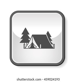 camping tent icon