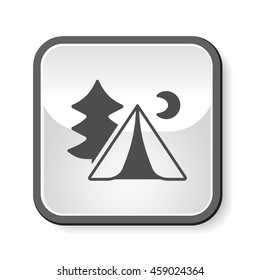 camping tent icon