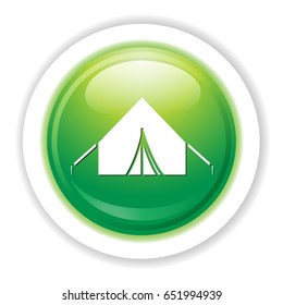 camping tent icon