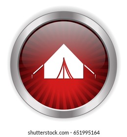 camping tent icon