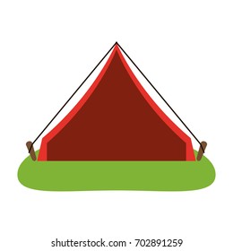 camping tent icon image