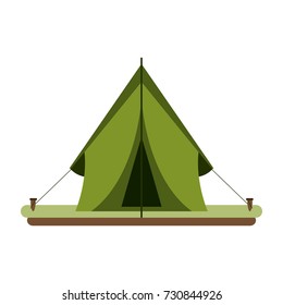 camping tent icon image 