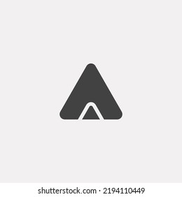 Camping tent icon sign vector,Symbol, logo illustration for web and mobile
