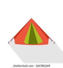 camping tent vector