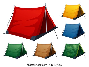 Camping Tent Vector