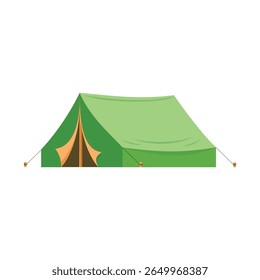 Camping Tent Vector Illustration – Outdoor Travel Icon
