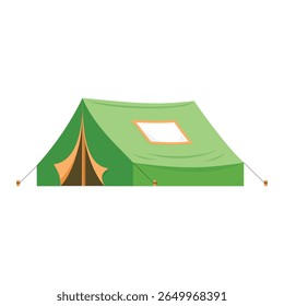 Camping Tent Vector Illustration – Outdoor Travel Icon