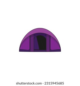 camping tent vector type icon svg