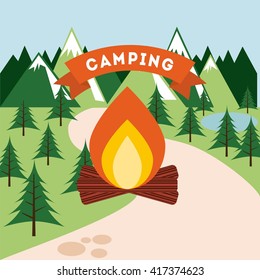 camping trip design 