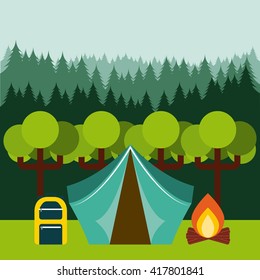 camping trip design 