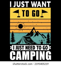 Camping t-shirt design bundle, vintage, outdoor t-shirts, graphic vector element, camper typography design