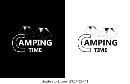 Camping T-shirt Design. Custome T-shirt Design.