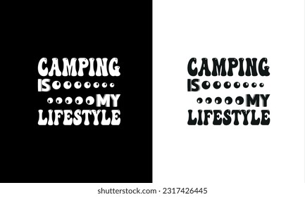 Camping T-shirt Design. Custome T-shirt Design.