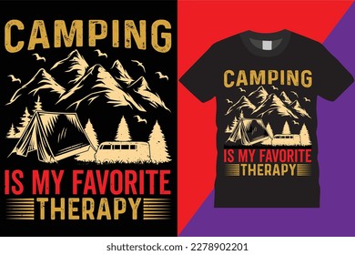 camping T-shirt Design explore nature travel wild wilderness camp Adventure graphic Retro Vintage Camper summer survival simple typography forest Retro Vintage apparel  forest, journey, fire tshirt 