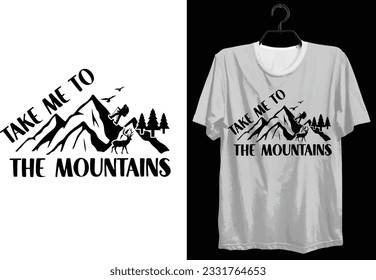 Camping T-shirt Design. Funny Gift Camping T-shirt Design For Camp Lovers. Typography, Custom, Vector t-shirt design. World All Camper T-shirt Design For Adventure.