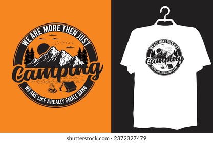 Camping T-shirt Design ( out door tshirt design )