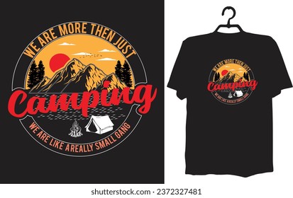 Camping T-shirt Design ( out door tshirt design )