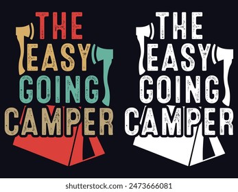 Camping- Camping T-Shirt Design- Camping T-shirt- Summer Camp Shirt- Camping T-shirts- Camping-tents T-shirt- Summe time T-shirt