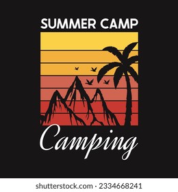 Camping T-shirt Design Take And Gift