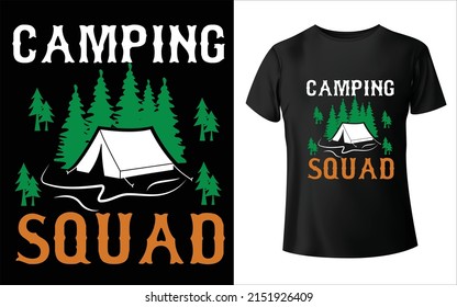Camping t-shirt, Camping Vector, Take me to the lake. Camping quote. Vector. Concept for shirt or logo, print, stamp or tee. Vintage typography design,