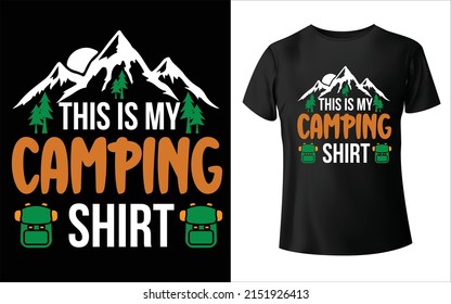 Camping t-shirt, Camping Vector, Take me to the lake. Camping quote. Vector. Concept for shirt or logo, print, stamp or tee. Vintage typography design,