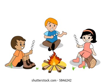 Camping - Vector