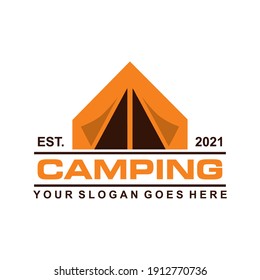 camping vector , adventure logo vector