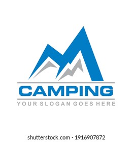 Camping-Vektorgrafik , Adventure-Logo-Vektorgrafik
