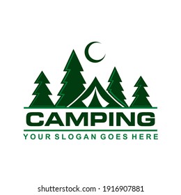 camping vector , adventure logo vector