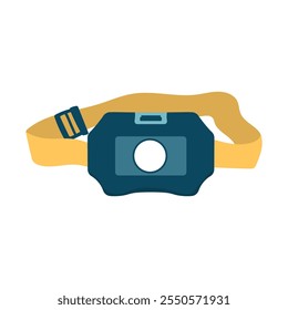 Camping Vector Illustration - Headlamp