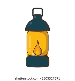 Camping Vector Illustration - Lantern
