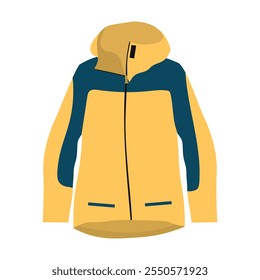 Camping Vector Illustration - Outdoor Jacket
