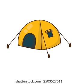 Camping Vector Illustration - Tent