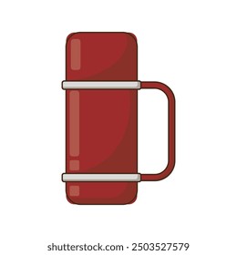 Camping Vector Illustration - Thermos