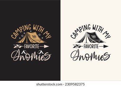 Camping vector t shirt design, Camping vector, outdoor, hiking, adventure,