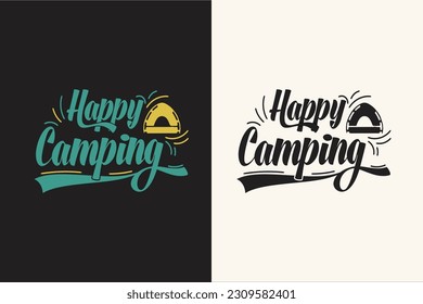 Camping vector t shirt design, Camping vector, outdoor, hiking, adventure,