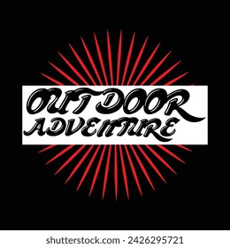 camping vector and t shirt design