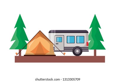 camping wanderlust design
