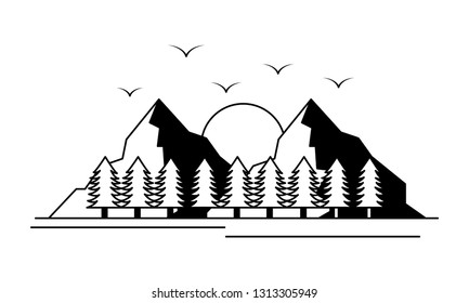 camping wanderlust scene image