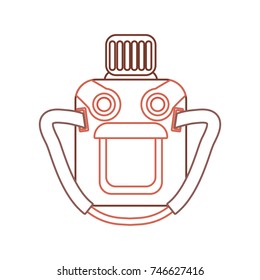 camping water bottle icon